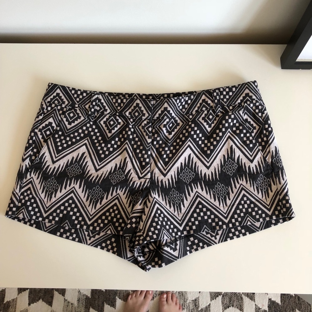 J Crew tribal shorts